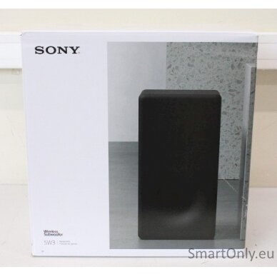 SALE OUT. Sony SA-SW3 Wireless 200W Subwoofer for HT-A9/A7000 | Sony | Subwoofer for HT-A9/A7000 | SA-SW3 | DAMAGED PACKAGING | 200 W | Black | Wireless connection