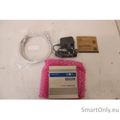 SALE OUT. Teltonika RUTX08 Ethernet Router (RUTX08000000) | Industrial Router | RUTX08 | No Wi-Fi | 10/100/1000 Mbit/s | Ethernet LAN (RJ-45) ports 4 | Mesh Support No | MU-MiMO No | No mobile broadband | 1 | 24 month(s) | DEMO 1