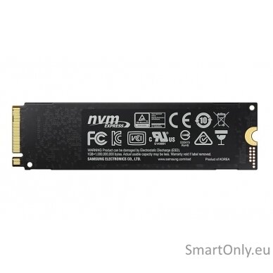 Samsung | 970 Evo Plus | 1000 GB | Solid-state drive interface M.2 NVME | Read speed 3500 MB/s | Write speed 3300 MB/s 3