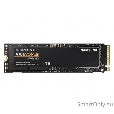 Samsung | 970 Evo Plus | 1000 GB | Solid-state drive interface M.2 NVME | Read speed 3500 MB/s | Write speed 3300 MB/s