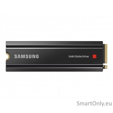 Samsung | 980 PRO with Heatsink | 1000 GB | SSD form factor M.2 2280 | SSD interface M.2 NVMe 1.3c | Read speed 7000 MB/s | Write speed 5000 MB/s 1