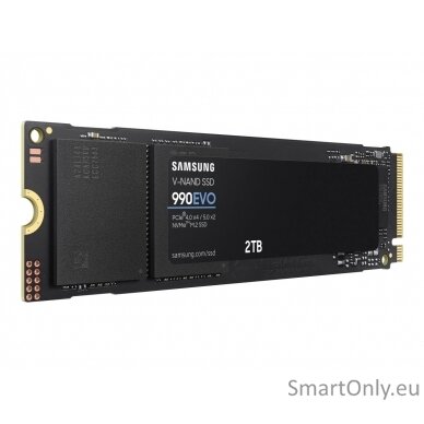 Samsung | 990 EVO | 2000 GB | SSD form factor M.2 2280 | Solid-state drive interface NVMe | Read speed 5000 MB/s | Write speed 4200 MB/s 2