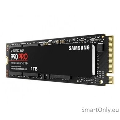 Samsung | 990 PRO | 1000 GB | SSD form factor M.2 2280 | Solid-state drive interface PCIe Gen4x4 | Read speed 7450 MB/s | Write speed 6900 MB/s 5