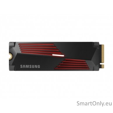 Samsung | 990 PRO with Heatsink | 4000 GB | SSD form factor M.2 2280 | Solid-state drive interface M.2 NVME | Read speed 7450 MB/s | Write speed 6900 MB/s 1