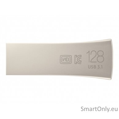 Samsung | BAR Plus | MUF-128BE3/APC | 128 GB | USB 3.1 | Silver 7