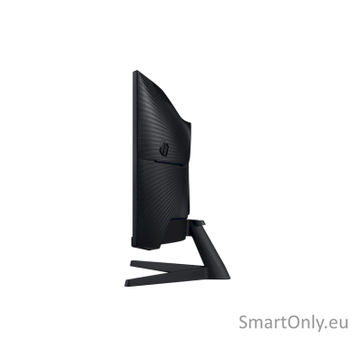 Samsung Curved Monitor  LC34G55TWWPXEN 34 ", VA, UWQHD, 3440 x 1440, 21:9, 1 ms, 250 cd/m², Black, 165 Hz, HDMI ports quantity 1 2