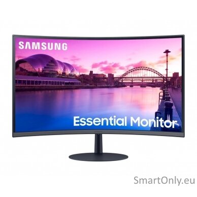 Samsung Curved Monitor  LS27C390EAUXEN 27 ", VA, FHD, 1920 x 1080, 16:9, 4 ms, 250 cd/m², Black, 75 Hz, HDMI ports quantity 2 1