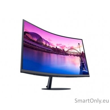 Samsung Curved Monitor  LS27C390EAUXEN 27 ", VA, FHD, 1920 x 1080, 16:9, 4 ms, 250 cd/m², Black, 75 Hz, HDMI ports quantity 2 3