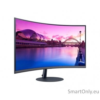 Samsung Curved Monitor  LS27C390EAUXEN 27 ", VA, FHD, 1920 x 1080, 16:9, 4 ms, 250 cd/m², Black, 75 Hz, HDMI ports quantity 2 4