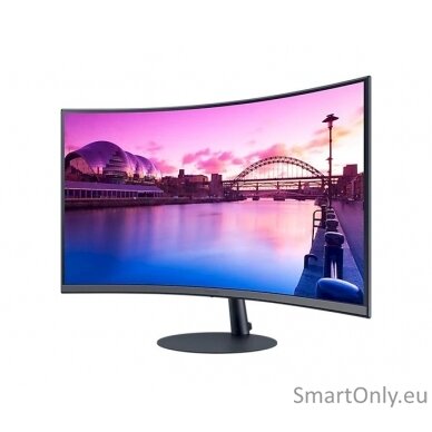 Samsung Curved Monitor  LS27C390EAUXEN 27 ", VA, FHD, 1920 x 1080, 16:9, 4 ms, 250 cd/m², Black, 75 Hz, HDMI ports quantity 2 5