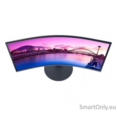 Samsung Curved Monitor  LS27C390EAUXEN 27 ", VA, FHD, 1920 x 1080, 16:9, 4 ms, 250 cd/m², Black, 75 Hz, HDMI ports quantity 2 7