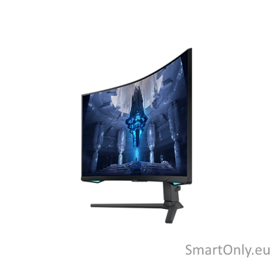 Samsung Curved Monitor LS32BG750NPXEN 32 ", VA, UHD, 3840 x 2160, 16:9, 1 ms, 350 cd/m², Black, HDMI ports quantity 2, 165 Hz 5