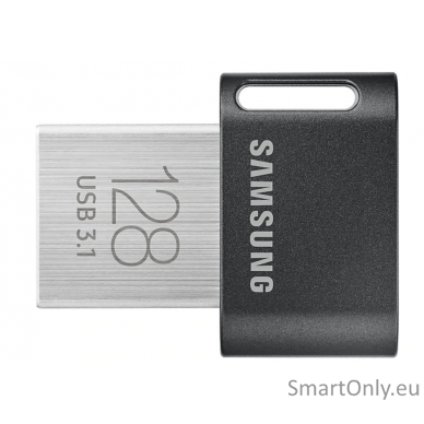 Samsung | FIT Plus | MUF-128AB/APC | 128 GB | USB 3.1 | Black/Silver