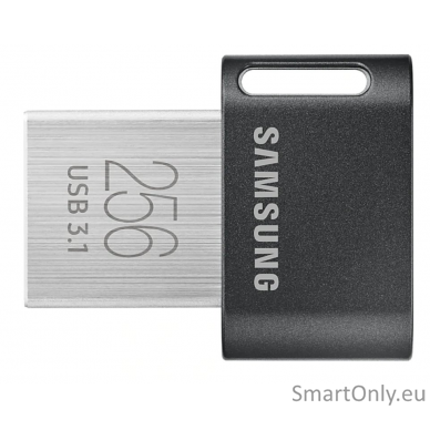 Samsung | FIT Plus | MUF-256AB/APC | 256 GB | USB 3.1 | Black/Silver