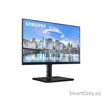 Samsung Flat Monitor LF27T450FZUXEN 27 ", IPS, FHD, 1920 x 1080, 16:9, 5 ms, 250 cd/m², Black, 75 Hz, HDMI ports quantity 2 3