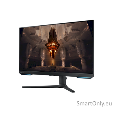 Samsung Flat Monitor LS32BG700EUXEN 32 ", IPS, UHD, 3840 x 2160, 16:9, 1 ms, 300 cd/m², Black, 144 Hz, HDMI ports quantity 2 2