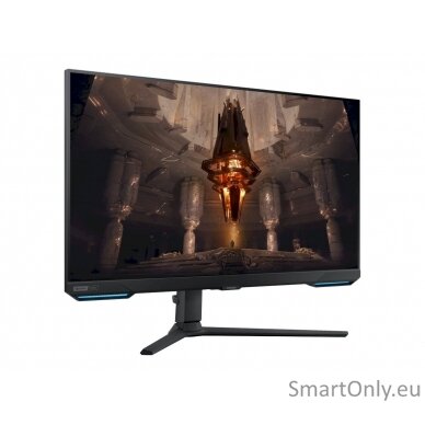 Samsung Flat Monitor LS32BG700EUXEN 32 ", IPS, UHD, 3840 x 2160, 16:9, 1 ms, 300 cd/m², Black, 144 Hz, HDMI ports quantity 2 24