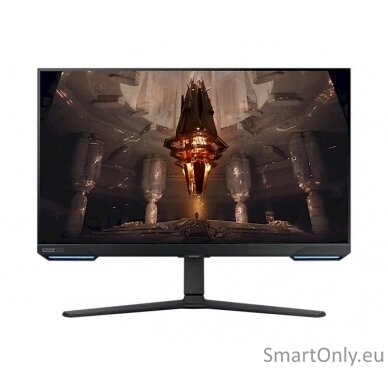 Samsung Flat Monitor LS32BG700EUXEN 32 ", IPS, UHD, 3840 x 2160, 16:9, 1 ms, 300 cd/m², Black, 144 Hz, HDMI ports quantity 2 1