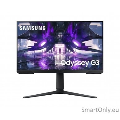 Samsung Gaming Monitor LS24AG320NUXEN  24 ", VA, FHD, 1920 x 1080, 16:9, 1 ms, 250 cd/m², Black, 165 Hz, HDMI ports quantity 1