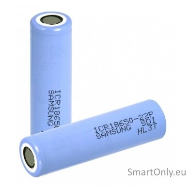 Samsung INR18650-22P įkraunama baterija 2200 mAh