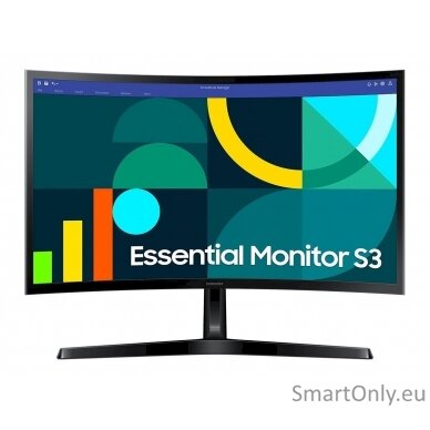 Samsung LS24D366GAUXEN | 24 " | VA | FHD | 16:9 | 100 Hz | 4 ms | 1920 x 1080 pixels | 250 cd/m² | HDMI ports quantity 1 | Black 1