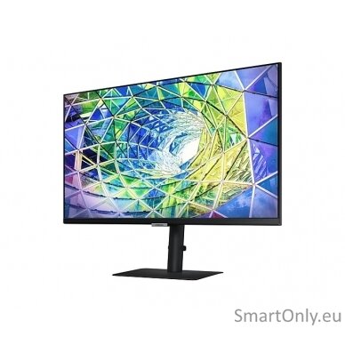 Samsung Monitor LS27A800UNPXEN 27 ", IPS, UHD, 3840 x 2160, 16:9, 5 ms, 300 cd/m², 60 Hz 3