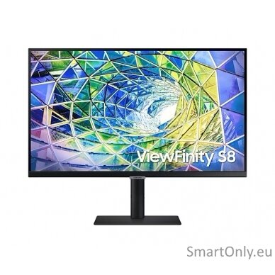 Samsung Monitor LS27A800UNPXEN 27 ", IPS, UHD, 3840 x 2160, 16:9, 5 ms, 300 cd/m², 60 Hz