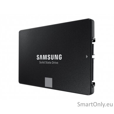 Samsung | SSD | 870 EVO | 2000 GB | SSD form factor 2.5" | Solid-state drive interface SATA III | Read speed 560 MB/s | Write speed 530 MB/s 1