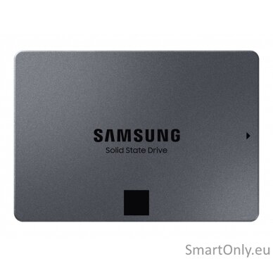 Samsung | SSD | 870 QVO | 1000 GB | SSD form factor 2.5" | Solid-state drive interface SATA III | Read speed 560 MB/s | Write speed 530 MB/s 9