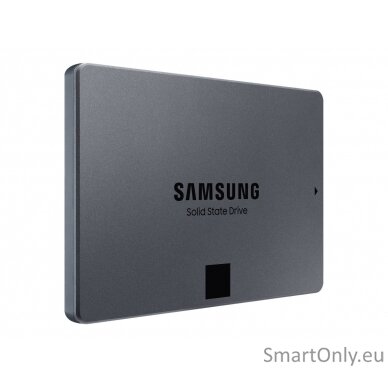 Samsung | SSD | 870 QVO | 1000 GB | SSD form factor 2.5" | Solid-state drive interface SATA III | Read speed 560 MB/s | Write speed 530 MB/s 10