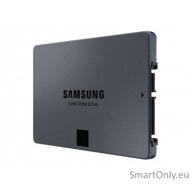 Samsung | SSD | 870 QVO | 1000 GB | SSD form factor 2.5" | Solid-state drive interface SATA III | Read speed 560 MB/s | Write speed 530 MB/s 8