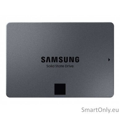 Samsung | SSD | 870 QVO | 2000 GB | SSD form factor 2.5" | Solid-state drive interface SATA III | Read speed 560 MB/s | Write speed 530 MB/s 5