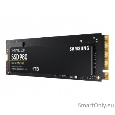 Samsung | V-NAND SSD | 980 | 1000 GB | SSD form factor M.2 2280 | Solid-state drive interface M.2 NVME | Read speed 3500 MB/s | Write speed 3000 MB/s 1