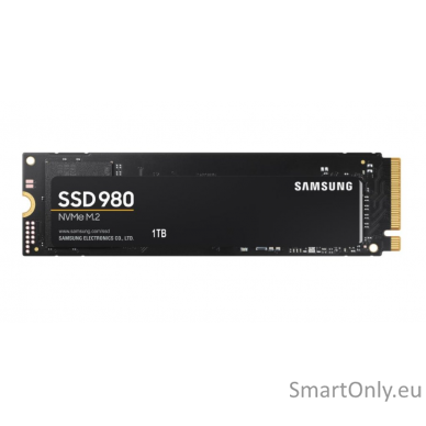 Samsung | V-NAND SSD | 980 | 1000 GB | SSD form factor M.2 2280 | Solid-state drive interface M.2 NVME | Read speed 3500 MB/s | Write speed 3000 MB/s