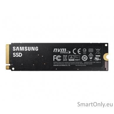 Samsung | V-NAND SSD | 980 | 500 GB | SSD form factor M.2 2280 | Solid-state drive interface M.2 NVME | Read speed 3500 MB/s | Write speed 3000 MB/s 1