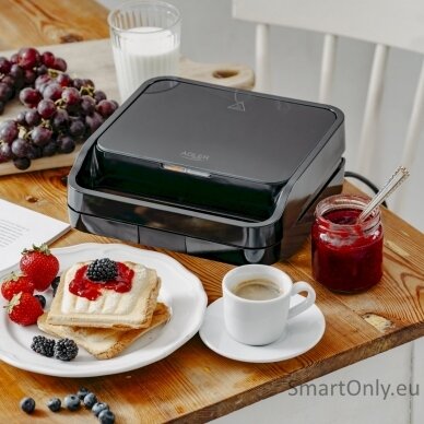 Sandwich maker 2 in 1 | AD 3070b | 850 W | Number of plates 2 | Black 9