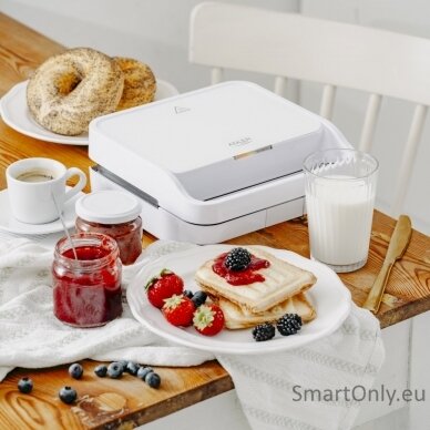 Sandwich maker 2 in 1 | AD 3070w | 850 W | Number of plates 2 | White 13