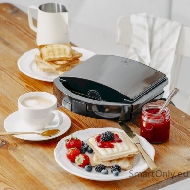 Sandwich Maker | AD 3069 | 750 W | Number of plates 1 | Black 5