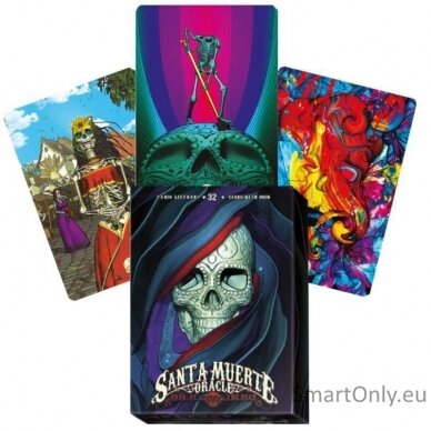 Santa Muerte Oracle kortos Lo Scarabeo