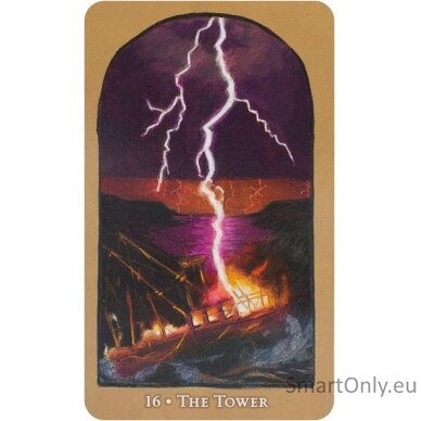 Scorpio Sea Tarot kortos Llewellyn 10