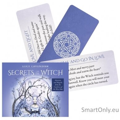 Secrets of the Witch Oracle kortos Blue Angel