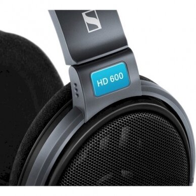 Sennheiser | Wired Headphones | HD 600 | Over-ear | Steel Blue 4