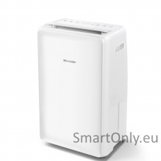 Sharp Dehumidifier UD-P20E-W Power 270 W, Suitable for rooms up to 48 m², Water tank capacity 3.8 L, White