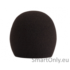 Shure Windscreen for All Shure Ball Type Microphones SH A58WS-BLK Black