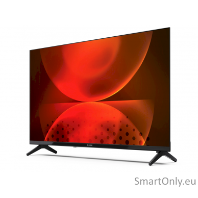 Sharp 32FH2EA 32" (81cm) HD Ready Android Frameless TV, Google Assistant Sharp 2