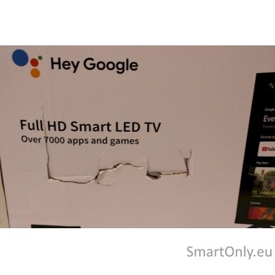 Sharp 40FH2EA | 40" (101 cm) | Smart TV | Android TV | FHD | Black | DAMAGED PACKAGING 1