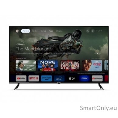 Sharp 55" (139cm) 4K Ultra HD Smart Google Frameless TV, Dolby Vision, Dolby Atmos, Google Assistant 1