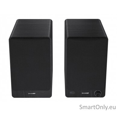 Sharp CP-SS30 Bookshelf Speakers, Black 14