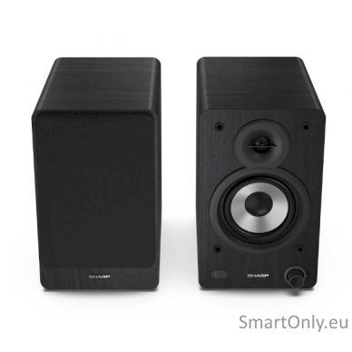 Sharp CP-SS30 Bookshelf Speakers, Black 3