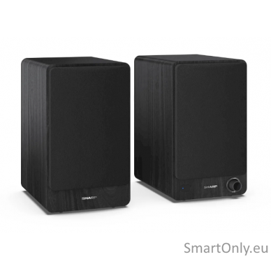 Sharp CP-SS30 Bookshelf Speakers, Black 6